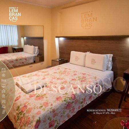 Lembrancas Hotel Huánuco Dış mekan fotoğraf