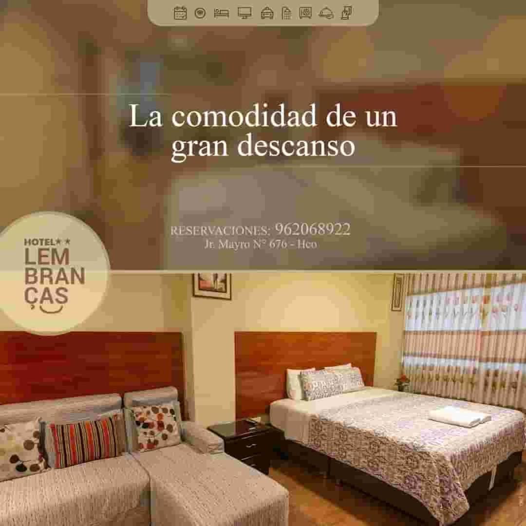 Lembrancas Hotel Huánuco Dış mekan fotoğraf