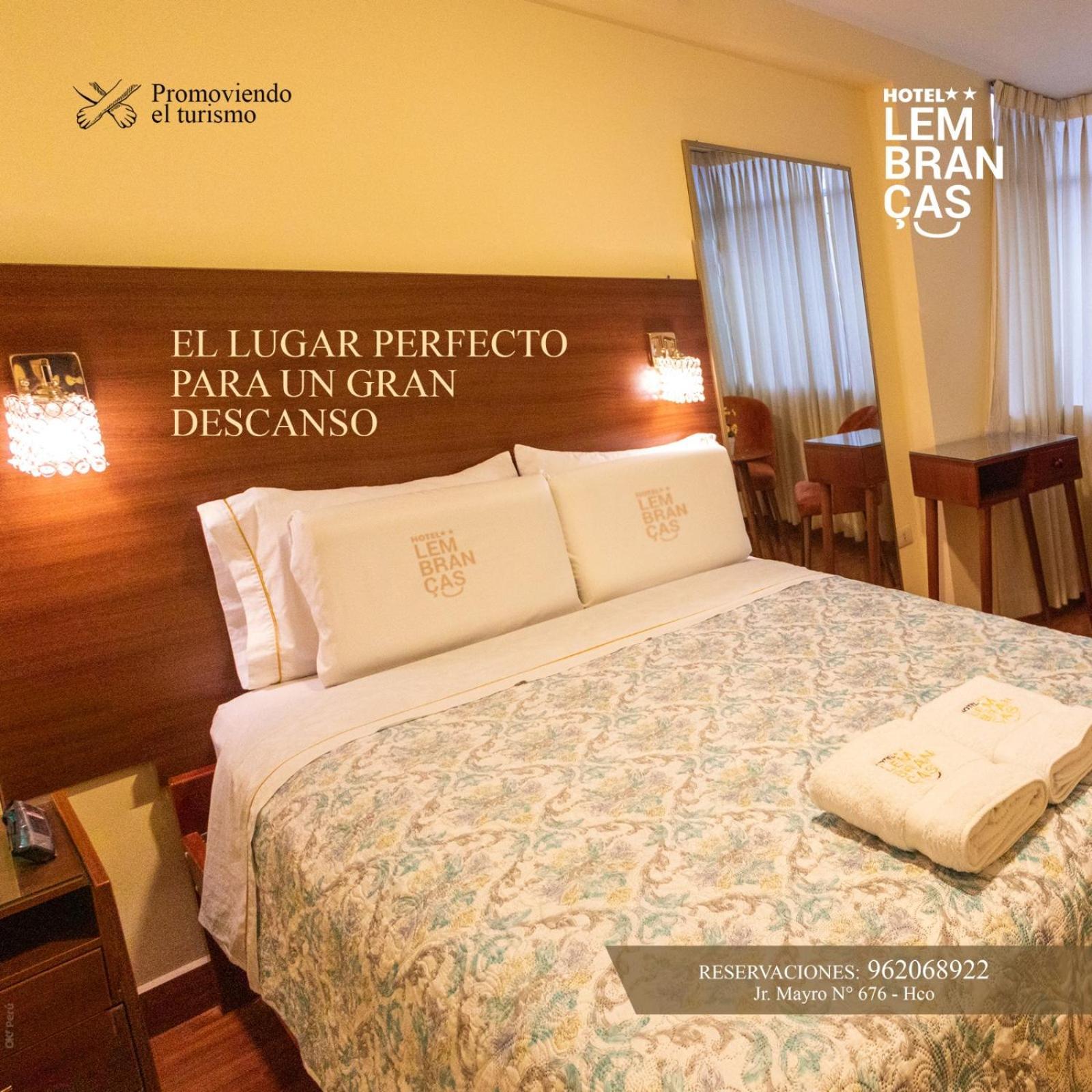 Lembrancas Hotel Huánuco Dış mekan fotoğraf
